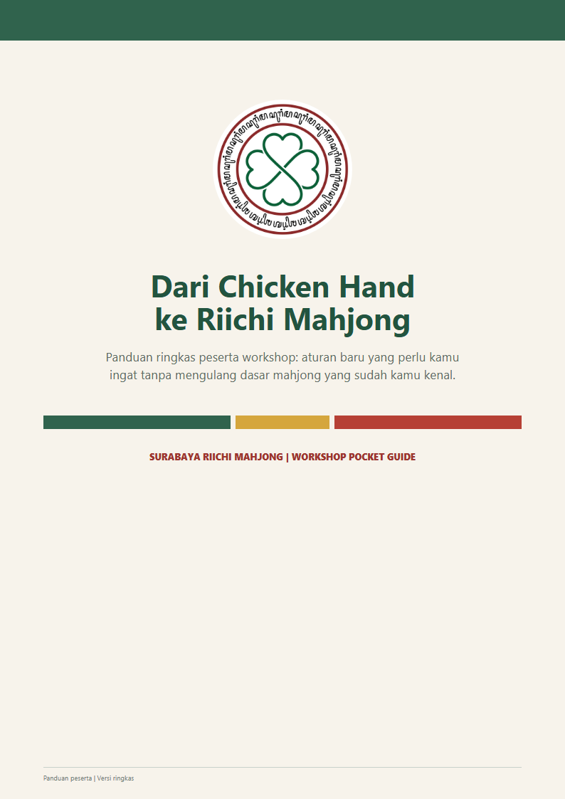 Sampul Panduan Pemain Riichi SURIMA